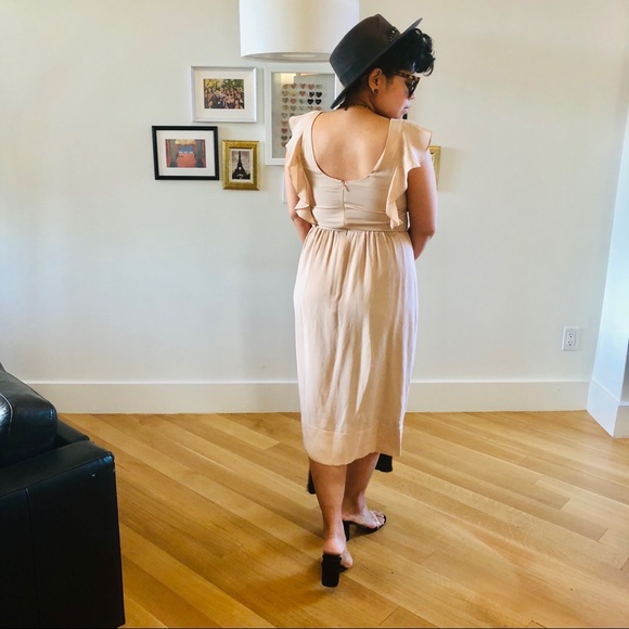 Theory Blush 100% Silk Dress - Picture 6 of 7